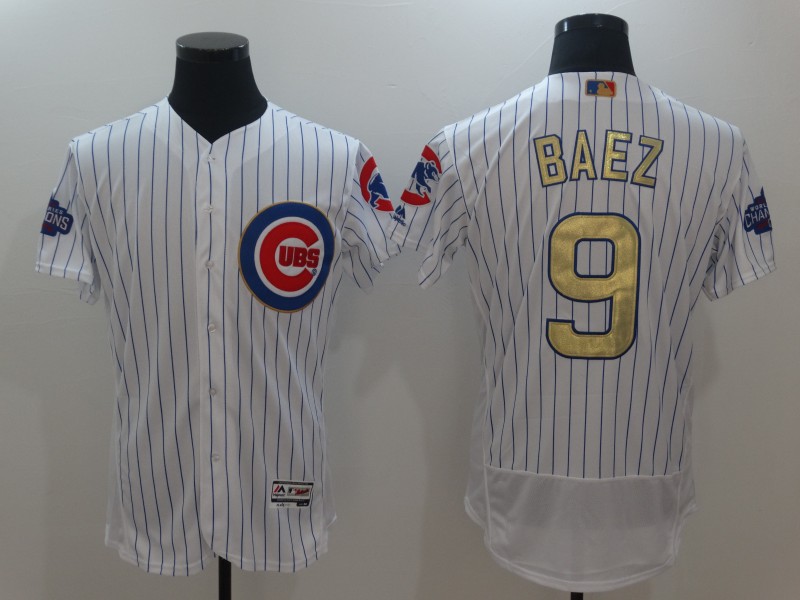 CUBS White 2017 Gold Program Jerseys-044